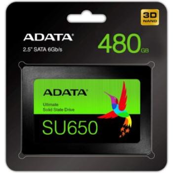 UNIDAD SSD ADATA 480GB SATA III 2.5" ASU630SS-480GQ-R