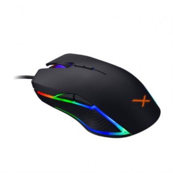 MOUSE XZEAL REAL GAMERS XZ920 FULL RGB 12400dpi USB COLOR NEGRO