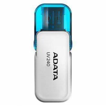 MEMORIA FLASH ADATA UV240 16GB BLANCO 2.0 (AUV240-16G-RWH)