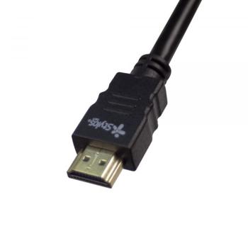 CABLE HDMI STYLOS 10 MTS CIRCULAR NEGRO STACHD12905018