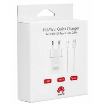 CARGADOR HUAWEI AP32 QUICK CHARGE CON CABLE USB TIPO C