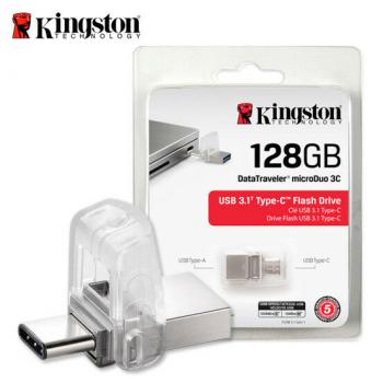 MEMORIA FLASH KINGSTON 128GB MICRODUO 3C USB DTDUO3C-128GB