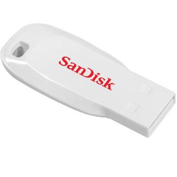 MEMORIA FLASH SANDISK CRUZER BLADE 16GB BLANCA SDCZ50C-016G-B35W