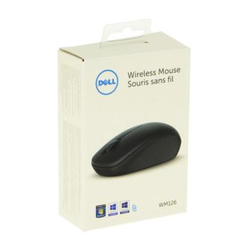MOUSE INALÁMBRICO DELL WM126 COLOR NEGRO