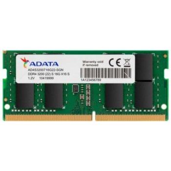 MEMORIA DDR4 ADATA 16GB 3200Mhz SODIMM (AD4S320016G22-SGN