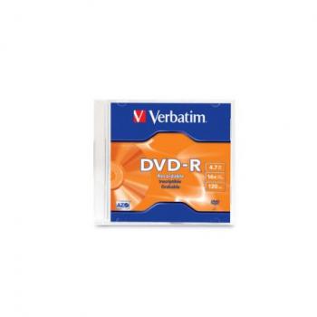 DVD-R VERBATIM 4.7GB 16x SINGLE SLIM CASE