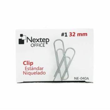 CLIP ESTANDAR NEXTEP NIQUELADO #1 32 mm
