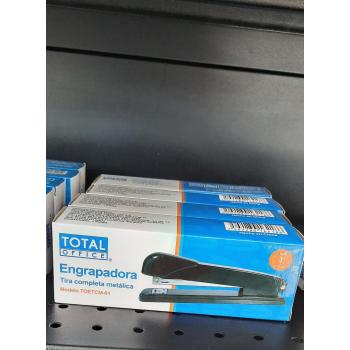 ENGRAPADORA TIRA COMPLETA METALICA TOTAL OFFICE TOETCM-01