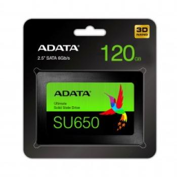 UNIDAD SSD ADATA SU650 120GB SATA III 2.5" ASU650SS-120GT-R