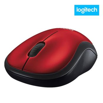 MOUSE LOGITECH M185  ROJO INALÁMBRICO