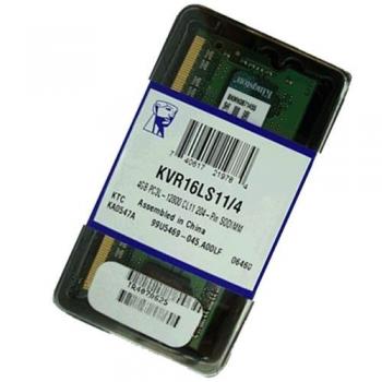 MEMORIA SODIM DDR3 KINGSTON 4GB 1600MHZ KVR16LS11/4