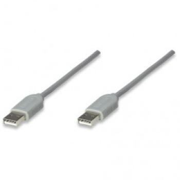 CABLE USB A-A 1.8M GRIS 317887 MANHATTAN