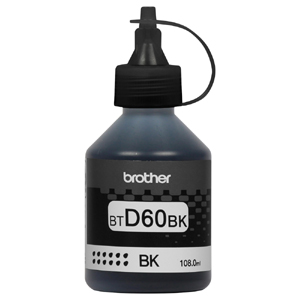 BOTELLA DE TINTA BROTHER BTD60BK NEGRO 6000 pags BTD60BK