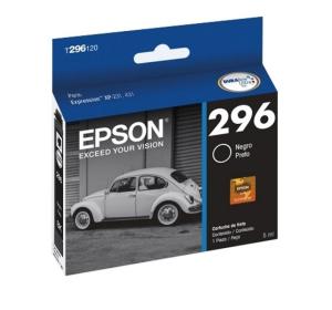 Cartucho de Tinta Epson 296 Color Negro