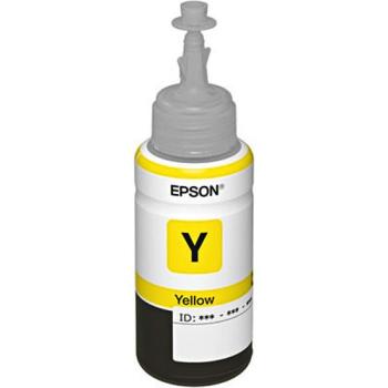 Botella Con Tinta Epson Color Amarillo T673420Y