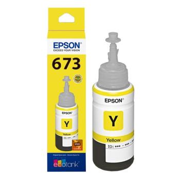 Botella Con Tinta Epson Color Amarillo T673420Y
