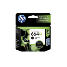 Cartucho HP 664 XL Negro