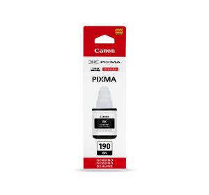 Botella de Tinta Canon Color Negro GI-190BK