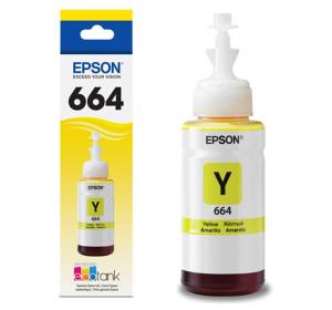 Botella Con Tinta Epson Color Amarillo T664220Y