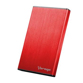 ENCLOSURE VORAGO HDD-102 ROJO