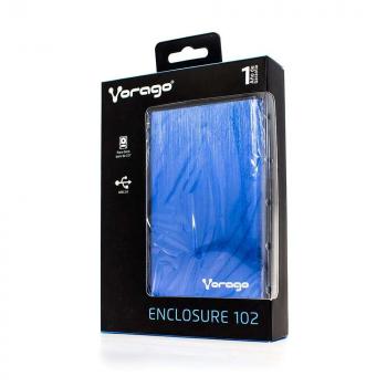 ENCLOSURE VORAGO HDD-102 AZUL