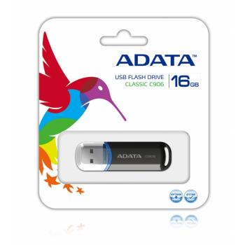 MEMORIA ADATA USB AC906-16G-RBK BLACK