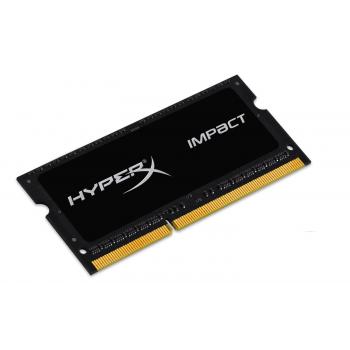 MEMORIA SODIMM DDR3L KINGSTON HYPERX IMPACT 4GB 1600MHZ HX316LS9IB/4