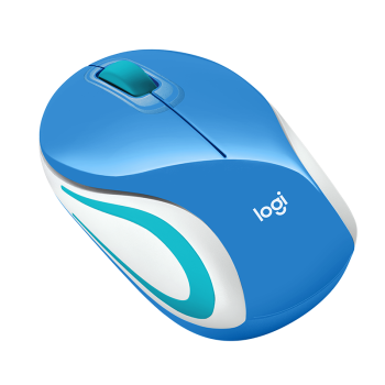 MOUSE INALÁMBRICO M187 AZUL LOGITECH