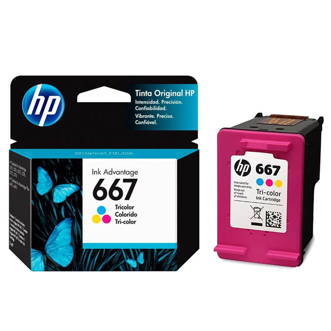 CARTUCHO HP 667 COLOR 3YM78AL
